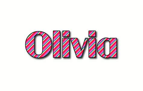 Olivia Logo | Free Name Design Tool from Flaming Text