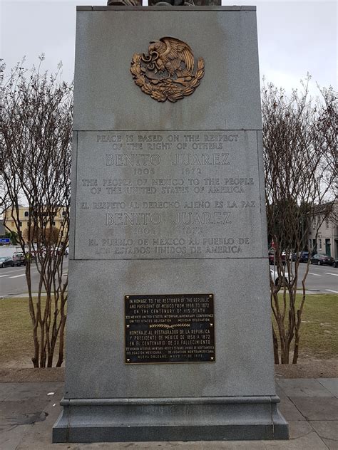 Benito Juárez Monument - New Orleans, Louisiana