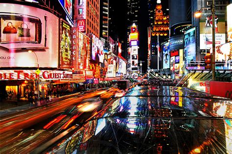 Royalty-Free photo: New York Time Square during night timne | PickPik