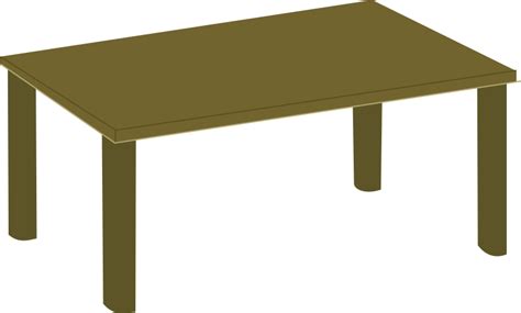 Clipart - Wooden table