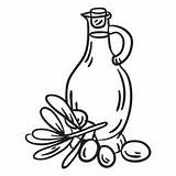 Oil Jar Coloring Page sketch template