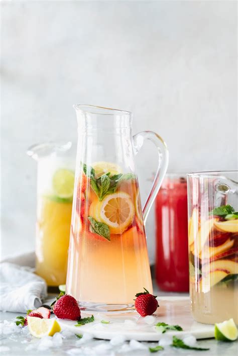 3 Pitcher Cocktail Recipes! (+ a pitcher mocktail too!)