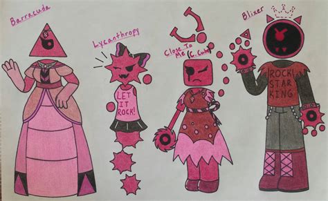 JSAB: Bosses (in my version) by MusicalArtNinja on DeviantArt