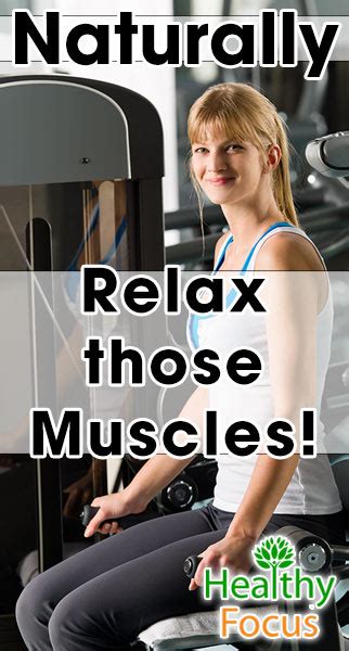 9 Natural Muscle Relaxers - Healthy Focus