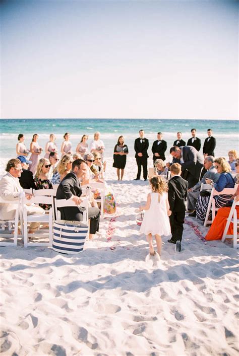 Relaxed, Intimate Seaside Florida Wedding {Lachers Lens Photography}