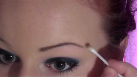 High Arched Eyebrow Tutorial - Request! - YouTube