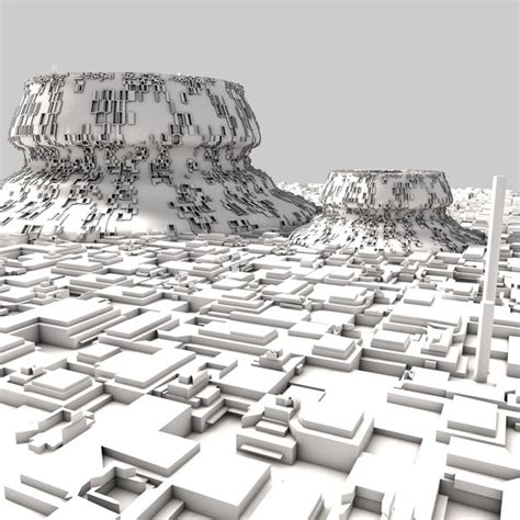 3d simple greeble model