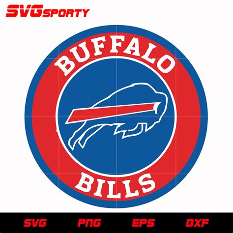 Buffalo Bills Circle Logo svg, nfl svg, eps, dxf, png, digital file – SVG Sporty