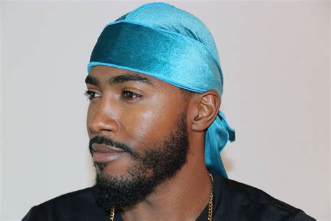 Velvet 3WP Durag (Turquoise) – 360WaveProcess