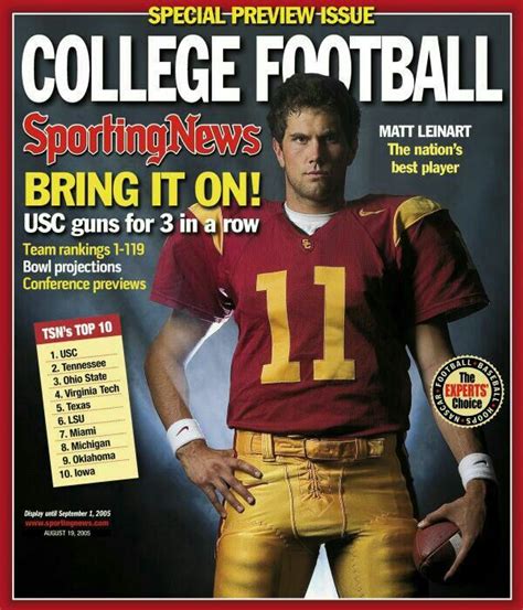 Matt Leinart Heisman Trophy USC football Fight On | Usc trojans ...