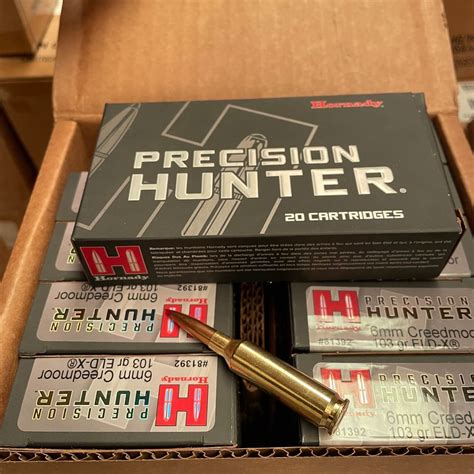 6mm Creedmoor Ammo 103 Grain ELD-X (Hornady) – Ammo Direct