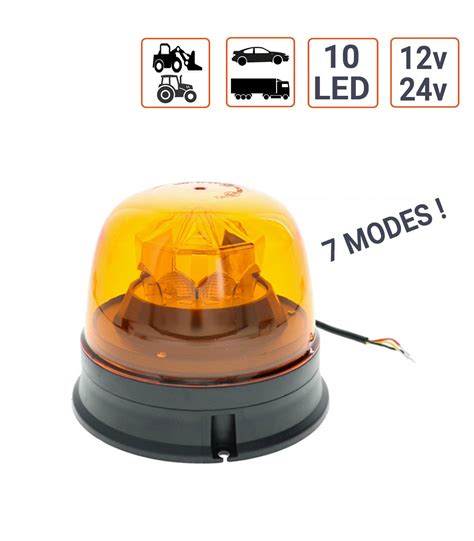 Gyrophare LED 12V-24V - GarageGagnant.com