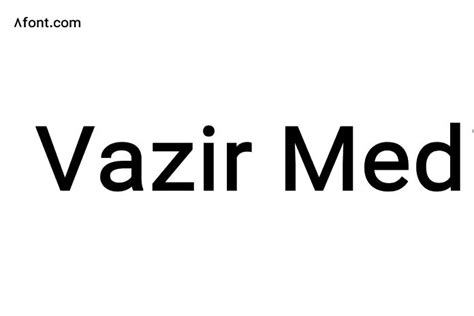 Vazir Medium FD Font - Free Font Download