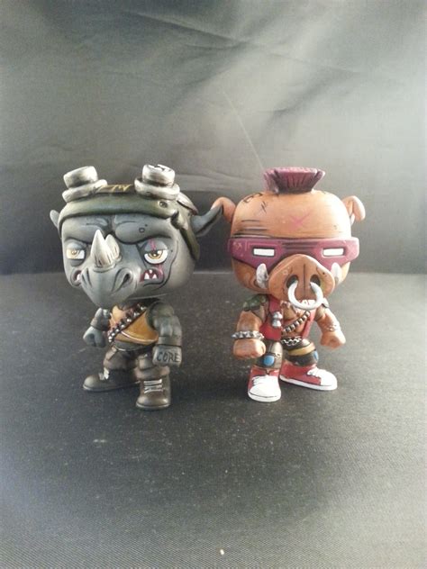 Custom Funko Pop! Bebop and Rocksteady on Storenvy