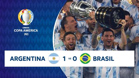 HIGHLIGHTS ARGENTINA 1 - 0 BRASIL | COPA AMÉRICA 2021 | 10-07-21 - YouTube