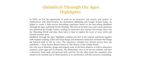 Quidditch Through the Ages: Highlights :: Behance