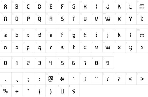 Pocket Calculator Font - 1001 Free Fonts