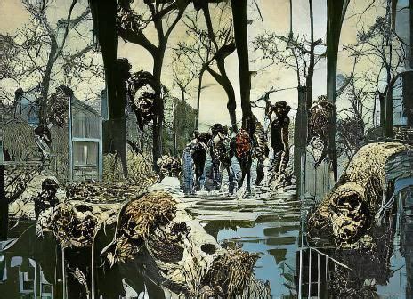 The Walking Dead by Bernie Wrightson - AI Generated Artwork - NightCafe Creator