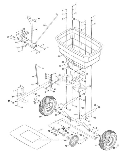 Agri-Fab 45-0547 185 lb. Lawn and Garden Tow Spreader Parts Diagram for ...