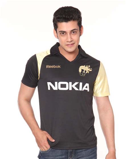 Reebok KKR Jersey Black - Buy Reebok KKR Jersey Black Online at Low Price - Snapdeal.com