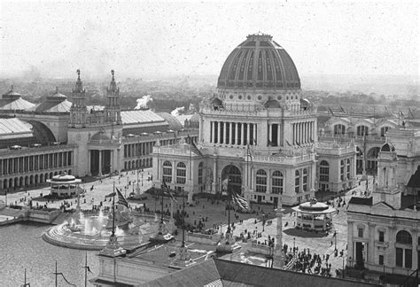 The Administration Building at the 1893 World Exhibition, Chicago ...