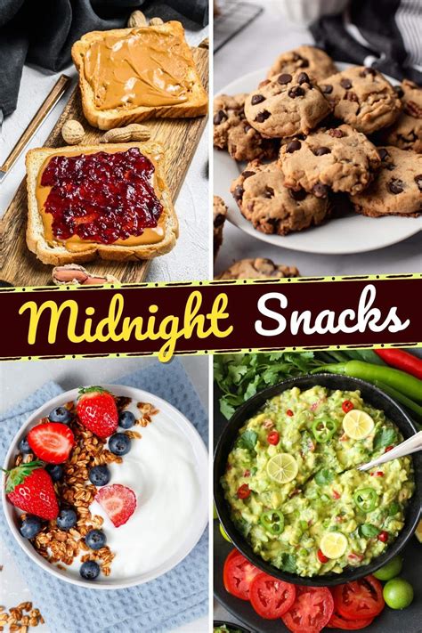 30 Best Midnight Snacks for Late-Night Cravings - Insanely Good