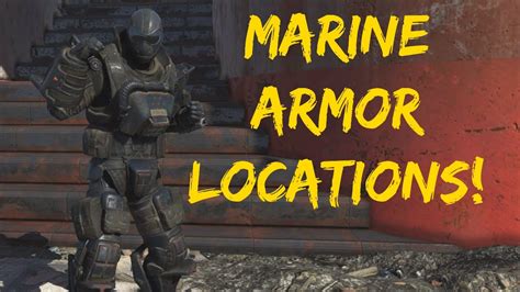 MARINE ARMOR LOCATIONS! Fallout 76 - YouTube