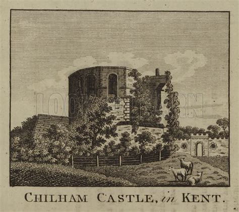 Chilham Castle, in Kent stock image | Look and Learn