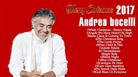 Andrea bocelli christmas songs - andrea bocelli my christmas | Youtube ...