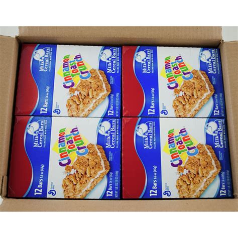 Cinnamon Toast Crunch™ Milk 'n Cereal Bars (12 ct) 1.59 oz | General Mills Convenience and ...