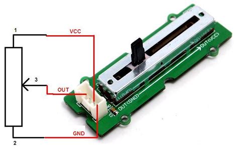 slide potentiometer wiring