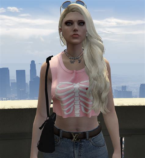 Cute Croptop | MP Female | Sp and Fivem - GTA5-Mods.com