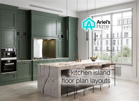 Kitchen island floor plan layouts (2024) - Ariel's Home