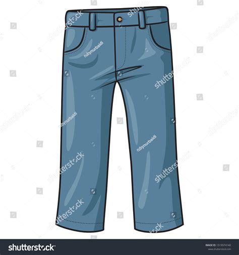 Illustration Cute Cartoon Pants Stock Vector (Royalty Free) 1519974140 | Shutterstock