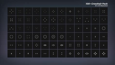 100+ Crosshairs Pack by Matt Didehvar in 2D Assets - UE4 Marketplace