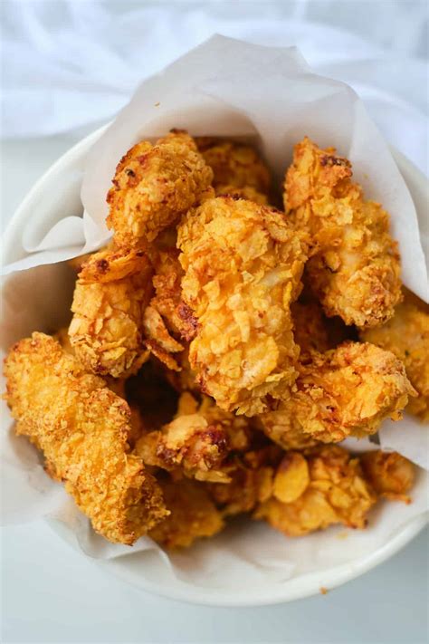 Air Fryer Popcorn Chicken - Budget Delicious