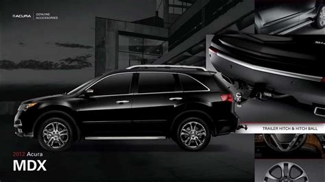 2012 Acura MDX Accessories - YouTube