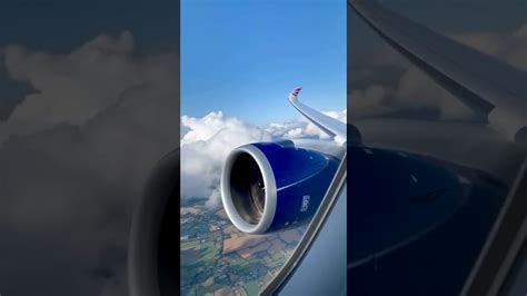 A350 Engine sound during flight │#Shorts - YouTube