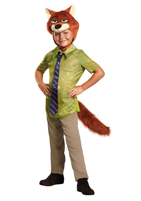 Zootopia Nick Wilde Boys Costume