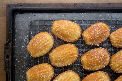 Gluten Free French Madeleine Cookies Recipe