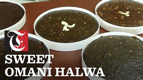 Sweet Omani Halwa - YouTube