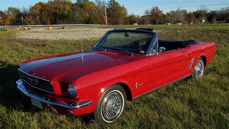 1966 Ford Mustang Convertible at Kansas City 2014 as T46 - Mecum Auctions