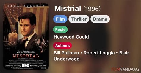 Mistrial (film, 1996) - FilmVandaag.nl