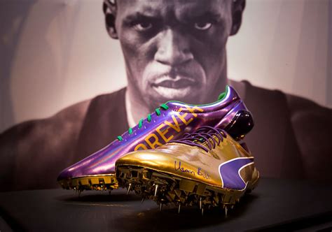 Usain Bolt Legacy Spikes Final Race Retirement - Sneaker Bar Detroit