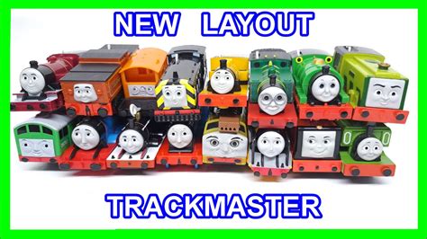 Thomas Trackmaster Trains Layout - YouTube