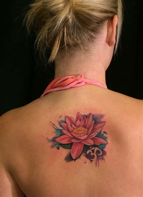 watercolor water lily tattoo - Google Search | Water lily tattoos, Lily tattoo, Flower tattoo back