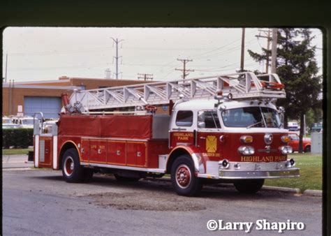 Highland Park Fire Department history « chicagoareafire.com