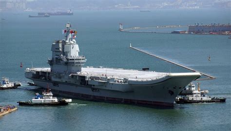 Striking Images Show China's 2nd Aircraft Carrier Shandong & J-15 ...