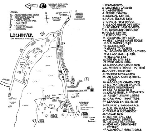 Lochinver Map | Highlands | Discover Assynt