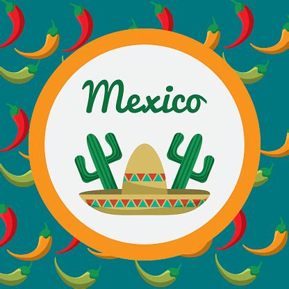 Mexico Landmarks Design Stock Vector | Royalty-Free | FreeImages